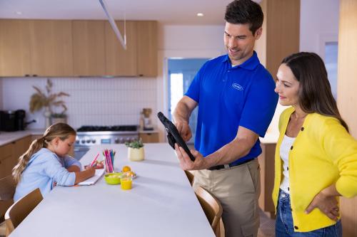 dealer and homeowner
